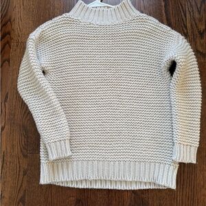 French Connection Cream Turtleneck Sweater